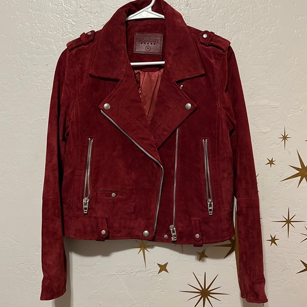 Blank NYC Suede Moto Jacket
